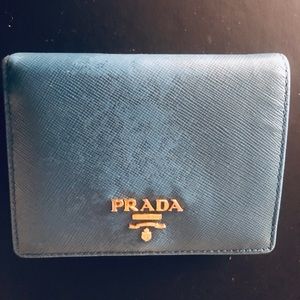 Prada Small Saffiano Leather Wallet
